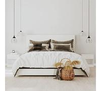 ZQQLVOO Mesillas de noche con cajón, color blanco brillante, mesita de noche, mesita de noche, mesita de noche, mesita de noche, mesilla de noche, mesilla de noche, para dormitorio, salón, oficina