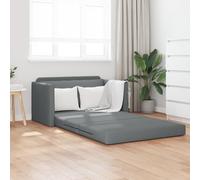 ZQQLVOO Sofá cama 2 en 1 gris oscuro con marco de madera - Cama de invitados que ahorra espacio para espacios pequeños, cómoda y duradera, fácil de limpiar
