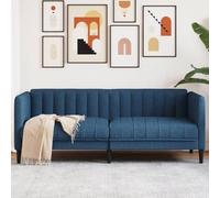 ZQQLVOO Sofá de 2 plazas moderno con acolchado grueso, cómodo asiento para salón, tela duradera y patas de apoyo estables, transpirable y resistente, carga del asiento