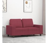 ZQQLVOO Sofá de 2 plazas moderno con estructura de metal estable, cómodo asiento cómodo para el salón, funda de tela duradera, transpirable y resistente, sofá acolchado gris para relajarse