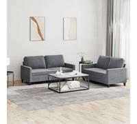 ZQQLVOO Sofá de terciopelo de 3 plazas con estructura de metal, cómodo sofá de salón en acolchado suave para relajarse, ver la televisión, leer, robusto y estable hasta 110 kg por asiento