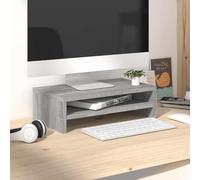 ZQQLVOO Sonoma - Soporte para monitor (42 x 24 x 13 cm), color gris