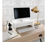 ZQQLVOO Soporte para monitor, color blanco brillante, para TV, armario colgante, 42 x 24 x 13 cm, material de madera