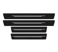 ZQRHHWINY 4 Piezas Protector Barra Umbral Puerta Coche, para VW T-Roc R-Line 2020-2025 Antideslizante Antiarañazos Pegatinas Protective Umbral Puerta Accesorios,C
