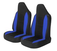 ZQRHHWINY Fundas Asiento Coche Delanteras para BMW F10 E70 E87 E91 F20 E83 E84 E92, Juego de 2 Fundas Asientos Respaldo Alto Transpirables Compatibles con Airbag Accesorios,B