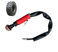 ZQULOYO Kit de reparación de neumáticos de aire de baja velocidad de 2500 rpm, herramienta de limpieza de pulido, 35 mm, neumática, automática, herramientas de parche de neumáticos, escape trasero