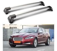 ZQWZY Barras de Techo para Jaguar XF (X250) 2008-2015 Barras Portaequipajes de Aluminio 75 Kg/Cada Carga 2 Piezas,2
