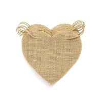 Zqxnt 1 juego de banderines de encaje de arpillera de lino con corazón de amor, banderines de fiesta, decoración de Navidad, adornos de regalo para decorar luces al aire libre para dormitorio, niños