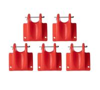 Zqxnt 5 dispositivos de protección de cuerda de tipo pesado, resistentes al desgaste, instalación rápida para equipos de montañismo, anclajes de cuerda de tipo pesado