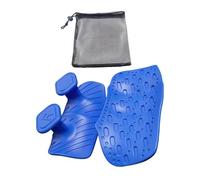 Zqxnt Almohadillas de agarre de gimnasio para entrenamiento de mancuernas con mango de goma antideslizante, cómodo y transpirable, alivio de la fatiga muscular, mancuernas de goma elástica