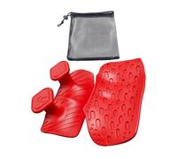 Zqxnt Almohadillas de agarre de gimnasio para entrenamiento de mancuernas con mango de goma antideslizante, cómodo y transpirable, alivio de la fatiga muscular, mancuernas de goma elástica
