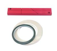 Zqxnt Bloque de empalme profesional para Revoxsonido de 1/4 de 10 pulgadas de carrete abierto a carrete de cinta Media Logra un juego líder