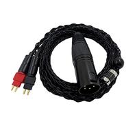 Zqxnt Cable balanceado XLR portátil de 4 pines para auriculares Hd600 Hd650 Hd580, cable de repuesto de 1,2 metros, buen cable de extensión para auriculares