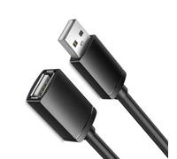 Zqxnt Cable de extensión USB 2.0 de alta velocidad macho a hembra para una conexión y transferencia de datos sin problemas, cable USB de transferencia de datos rápida