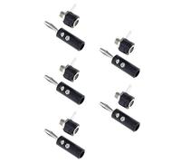 Zqxnt Conector macho y hembra J072 de 4 mm, conector macho tipo banana, modelo de poste de unión