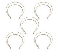 Zqxnt Diadema gótica de doble capa para el pelo, diadema de metal para dioses, materiales de disfraz de Halloween