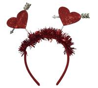 Zqxnt Diademas de corazón para el día de San Valentín, diseño de rosas
