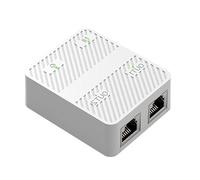 Zqxnt Divisor Ethernet de 1 a 2 de alta velocidad, divisor de cable Gigabit de 100/1000 Mbps, divisor RJ45 para redes