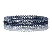 Zqxnt Elegante cuerda elástica de perlas con capas multicolores, accesorio de moda ajustable para uso diario casual, diseños únicos