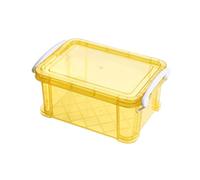 Zqxnt Estuche de gran capacidad con tapa a prueba de polvo, caja de almacenamiento transparente para bolígrafos, organizadores de lápices de colorear, organizadores de bolígrafos portátiles, estuches