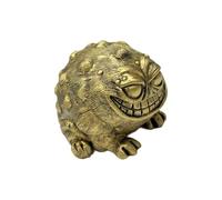 Zqxnt Figura de resinas de ranas africanas sonrientes para decoración del hogar, jardín, sapos resistentes a la intemperie, escultura en miniatura, adorno de escultura de sapos pequeños, decoración de