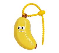 Zqxnt Funny Banana - Funda para cabezal de cepillo de dientes con función a prueba de polvo, contenedor de almacenamiento multiusos para higiene de viaje, esencial de grado alimenticio