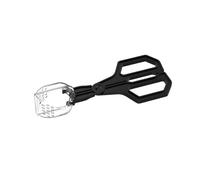 Zqxnt Gentle Creature - Pinzas transparentes para capturar lagartos, herramienta de alimentación para reptiles, con agarre ergonómico seguro, pinzas de limpieza de terrarios