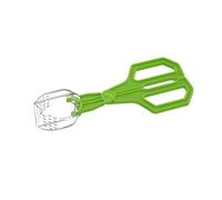 Zqxnt Gentle Creature - Pinzas transparentes para capturar lagartos, herramienta de alimentación para reptiles, con agarre ergonómico seguro, pinzas de limpieza de terrarios