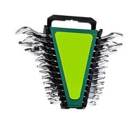 Zqxnt Juego de llaves de extremo abierto de grado automotriz con cuerpo grueso para aplicaciones de alto par de torsión, herramienta de reparación de diseño ergonómico, juego de llaves de extremo