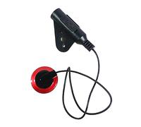 Zqxnt Juego de transductor de micrófono piezoeléctrico para guitarra, banjo, ukelele, violín, mandolina, violonchelo, kalimba, arpas, instrumentos, transductor piezoeléctrico, arnés de cableado con