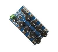 Zqxnt Placa de depuración de servo controlador de 8 canales con perilla manual e interfaces de comunicación seriales para perilla robótica placa servo ajustable