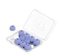 Zqxnt Punta antideslizante resistente al sudor, varios tamaños para auriculares deportivos, tapones para un uso cómodo y prolongado, 10 piezas de punta deportiva con estuche de almacenamiento