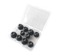 Zqxnt Punta antideslizante resistente al sudor, varios tamaños para auriculares deportivos, tapones para un uso cómodo y prolongado, 10 piezas de punta deportiva con estuche de almacenamiento