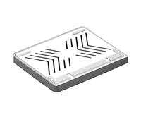 Zqxnt Soporte plegable de aluminio para laptop, altura ajustable, soporte plegable para todas las tabletas de 10 a 17.3 pulgadas, soporte de aluminio para PC