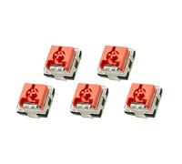 Zqxnt Teclados ópticos avanzados para juegos, interruptores de teclas brillantes de eje bajo para teclados DeathStalker