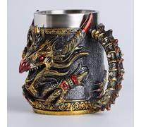 ZQXYXFUS Jarra de cerveza de monstruo 3D, escultura decorativa de escritorio, tazas de café novedosas, celebra al rey de los monstruos con el estilo y el encanto de esta leyenda de monstruos