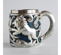 ZQXYXFUS Taza de Monstruo 3D, Escultura Decorativa de Escritorio, Tazas de Café Novedosas, Celebra al Rey de los Monstruos con el Estilo y el Encanto de esta Leyenda Monstruosa