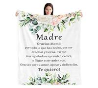 ZQYMM Regalo Manta Madre Regalos para Mamá, Regalo para Madres Franela Mantas, Regalos para Madres Cumpleaños, Día de la Madre, Regalos para la Madre de Hija e Hijo