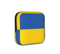 ZQYTGFDC Bolsa de higiene femenina de la bandera de Ucrania, capacidad de 6 y 10 almohadillas, organizador pequeño para bolso, maleta, regalo para niñas y mujeres