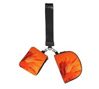 ZQYTGFDC Feathers in the light - Juego de 2 llaveros de muñeca para mujer, lápiz labial, llaves, gimnasio, viaje diario
