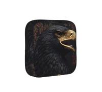 ZQYTGFDC Golden Eagle - Bolsa de higiene femenina, capacidad de 6 y 10 almohadillas, organizador pequeño para bolso, maleta, regalo para niñas y mujeres