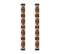 ZQYTGFDC Juego de 2 fundas para manija de puerta de refrigerador con patrones nativos americanos para mantener el aparato limpio para nevera, microondas, estufa, baño, atrapa manchas y polvo