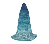 ZQYTGFDC The Deep Blue Sea S - Capa con capucha para adolescentes, para disfraces de cosplay de Halloween