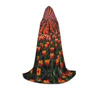 ZQYTGFDC Tulip Sea M - Capa con capucha para adolescentes, para disfraces de Halloween