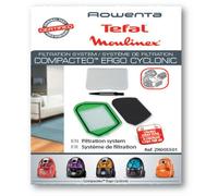 ZR005501 Kit de filtro Hepa original para Rowenta Compacteo Ergo Cyclonic RO5381