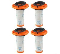 ZR009014 Kit de filtro, lavable de instalación rápida, accesorios de limpieza de piso, compatible con escoba para X-Force para Flex 12.60 13.60 14.80 16.60 (paquete de 4)