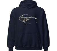ZR1 Racing Sports Car Sudadera con capucha para entusiastas, Marino, XL