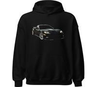 ZR1 Racing Sports Car Sudadera con capucha para entusiastas, Negro, M