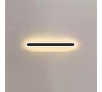 ZR98US Acrylic, Dimmable Long Strip Mounted Light for Staircase Living Room Wall Lamp(Gold,40cm/15.7in)