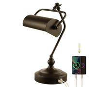 ZR98US Adjustable Desk Lamp with Eye Protection Function - Black Sand Nickel